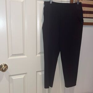 Size 14 Black Women’s Athleta Endless Stretch pants worn 3 times, good condition